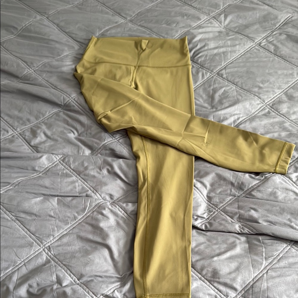 Green lululemon High-Waisted Leggings